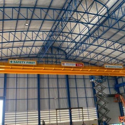Double girder overhead crane